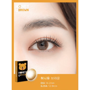  Ann365 1month – Honey U Brown奶油啡 月拋 2片裝